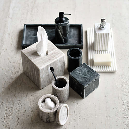 Tuscan Beige Marble Bathroom Accessories