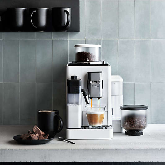 De'Longhi ® Rivelia Fully Automatic Espresso Machine in Arctic White