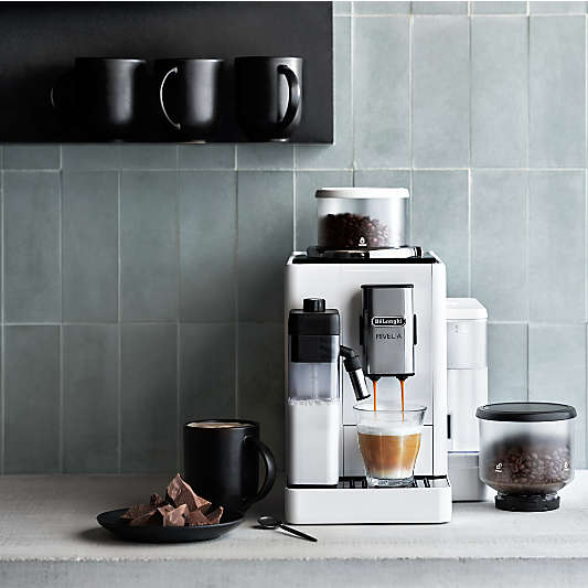 De'Longhi ® Rivelia Fully Automatic Espresso Machine in Arctic White