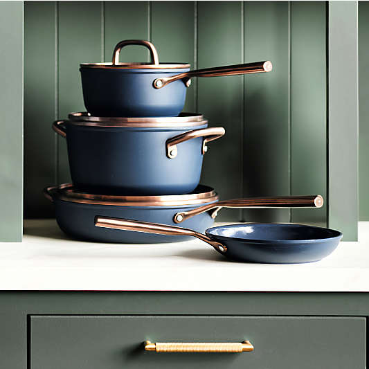 ZWILLING ® Milano Navy Ceramic Non-Stick Fry Pans, Set of 2