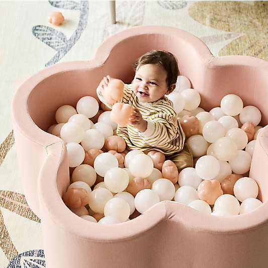 Baby and Toddler Pink and Flower Ball Pit Balls