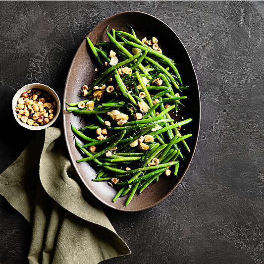 Craft Espresso Medium Stoneware Serving Platter