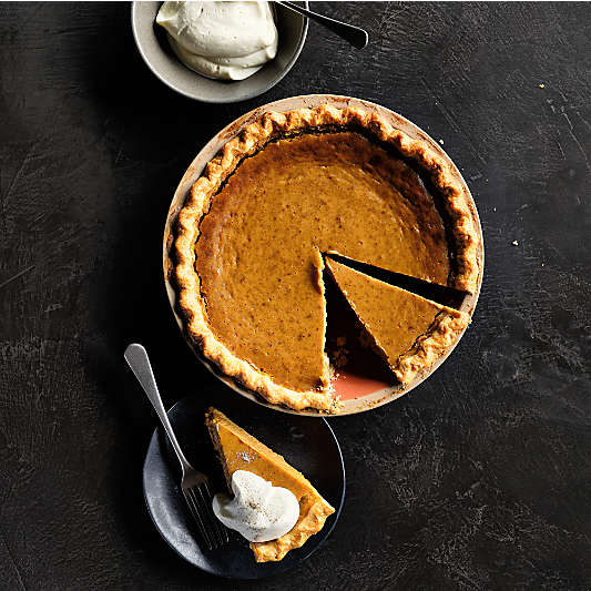 Autumn Speckle Ceramic Pie Dish