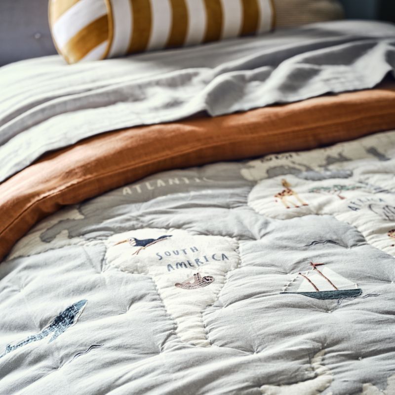 Explorer Adventure Kids Full/Queen Quilt - image 3 of 10