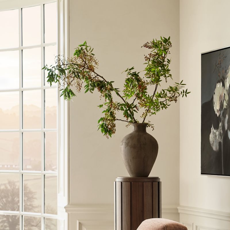 Berkshire Brown Small Vase 7.5" - image 2 of 8