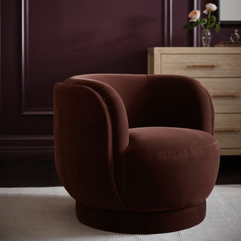 Vera Swivel Accent Chair - image 4 of 12