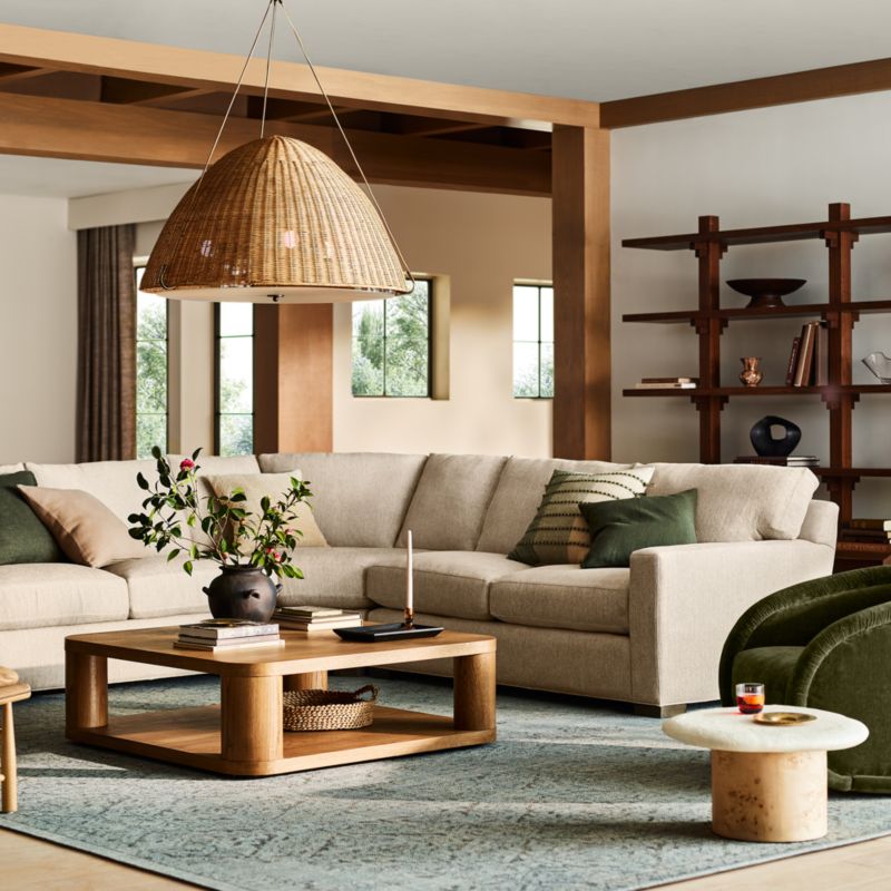 Axis 4-Piece L-Shaped Sectional Sofa with Chaise Lounge - image 6 of 14