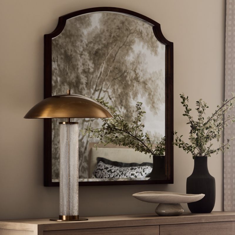 Emmy Wood Wall Mirror 36" x 40" - image 4 of 9