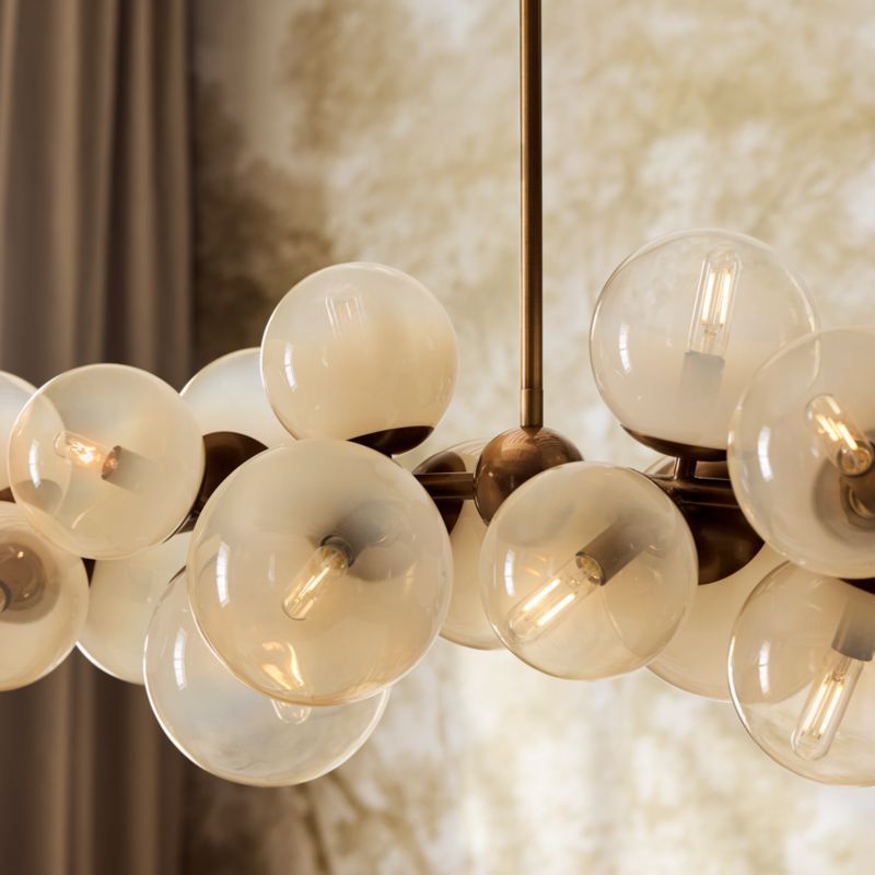 Marlow Brass Linear Chandelier Light - image 2 of 6