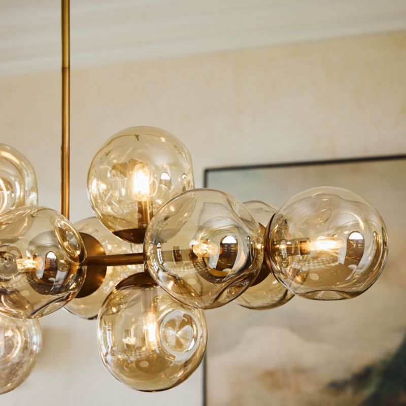 Etienne Glass Linear Chandelier Light - image 5 of 6