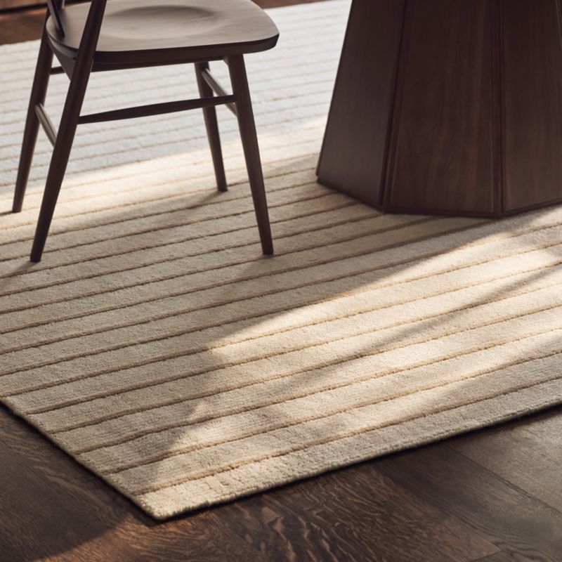 Brighton Wool Handwoven Ivory Area Rug 9'x12' - image 5 of 7