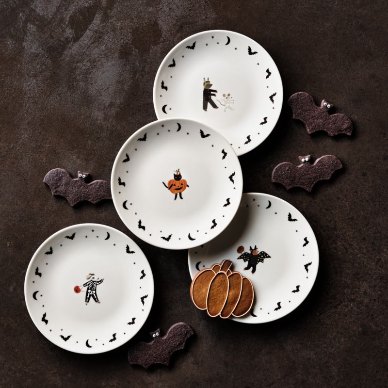 Halloween Pumpkin Melamine Kids Dinner Plate - image 1 of 4