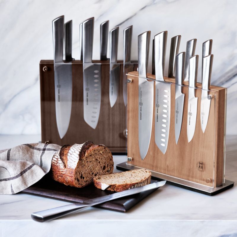 Schmidt Brothers ® Forged Steel 10-Piece Walnut Magnetic Block Set - image 1 of 6