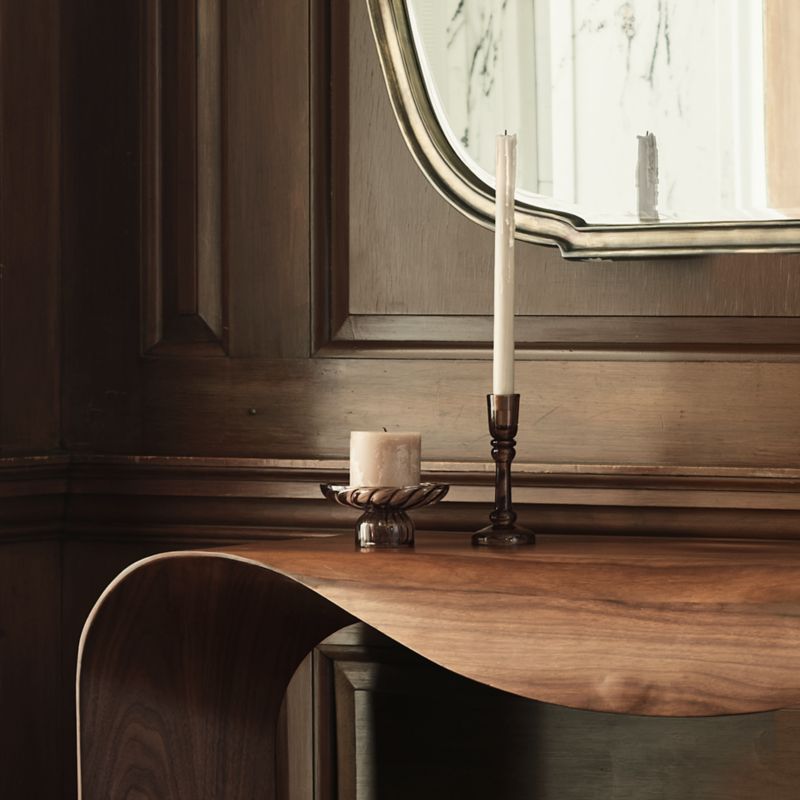 Crofton Natural Walnut Wood 60" Console Table - image 2 of 7