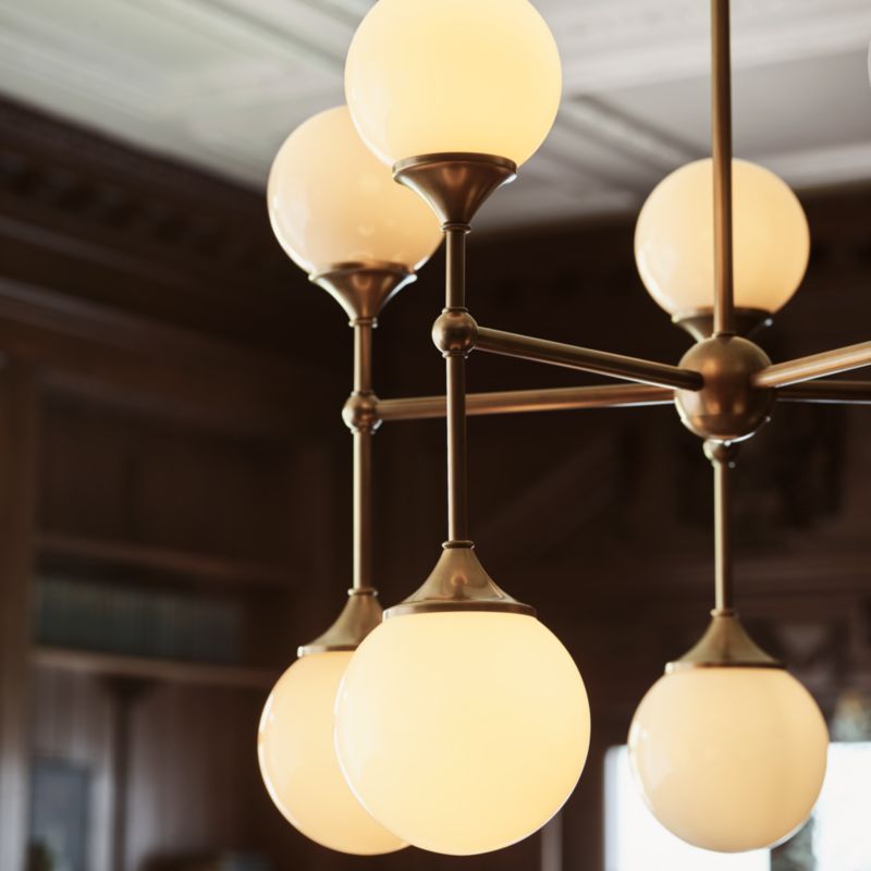 Yorkshire Brass Chandelier Light - image 6 of 8