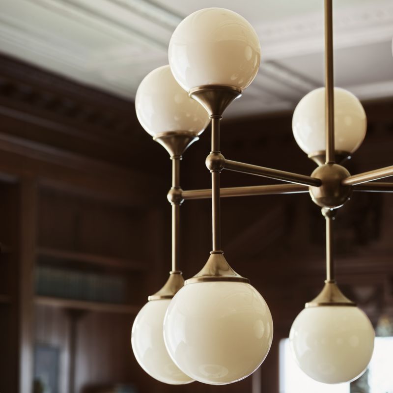 Yorkshire Brass Chandelier Light - image 5 of 6