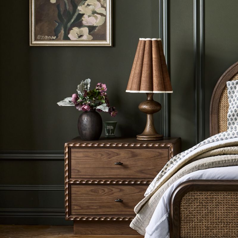 Witney 26" Warm Brown Oak Nightstand - image 1 of 6