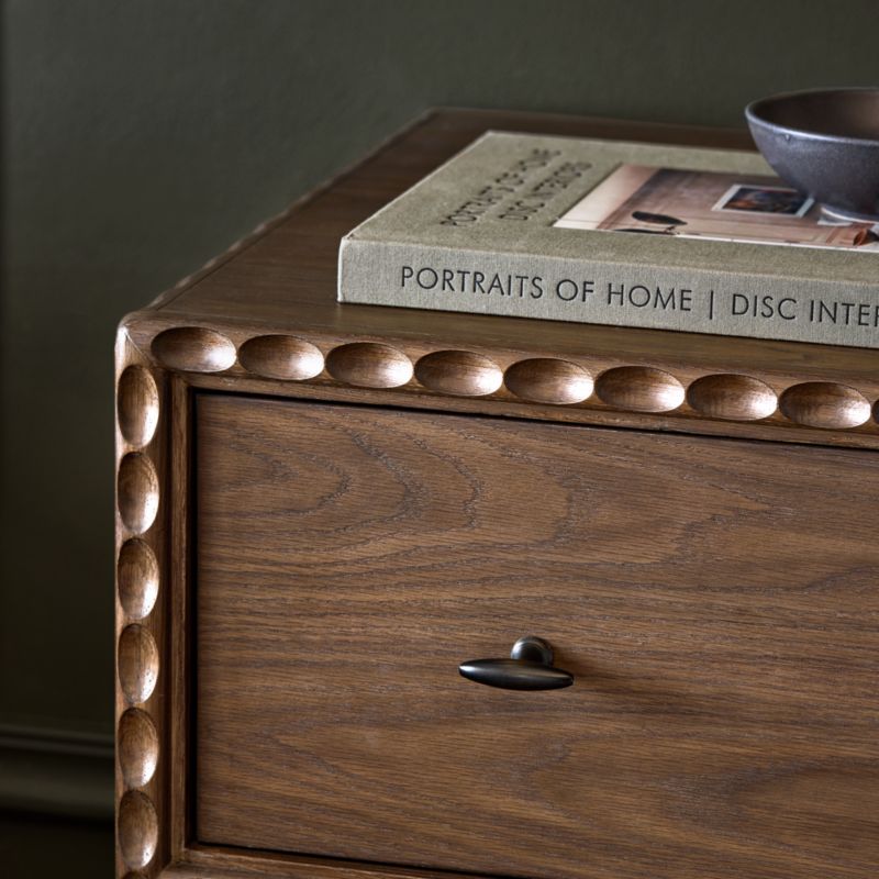 Witney 64" Warm Brown Oak 6-Drawer Dresser - image 2 of 8