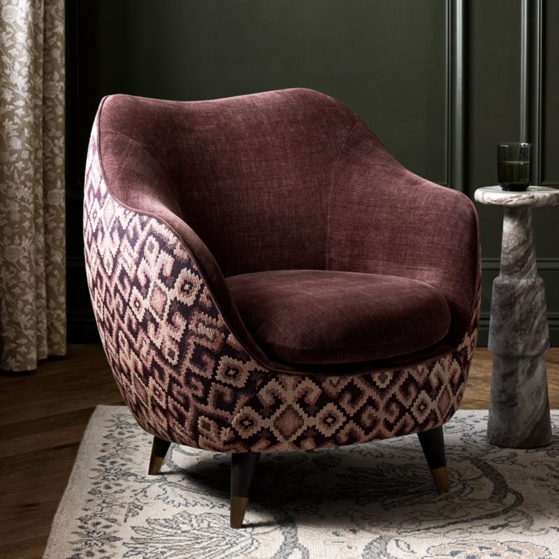 Camilla Patterned Accent Chair - image 2 of 9