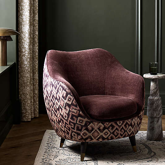 Camilla Patterned Accent Chair