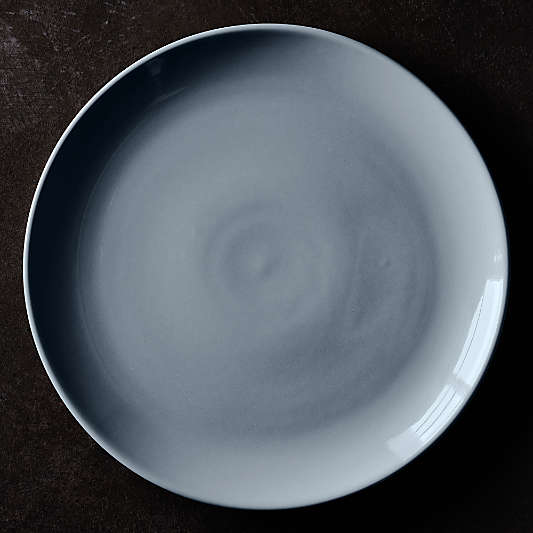 Hudson Mist Blue Stoneware Dinner Plate