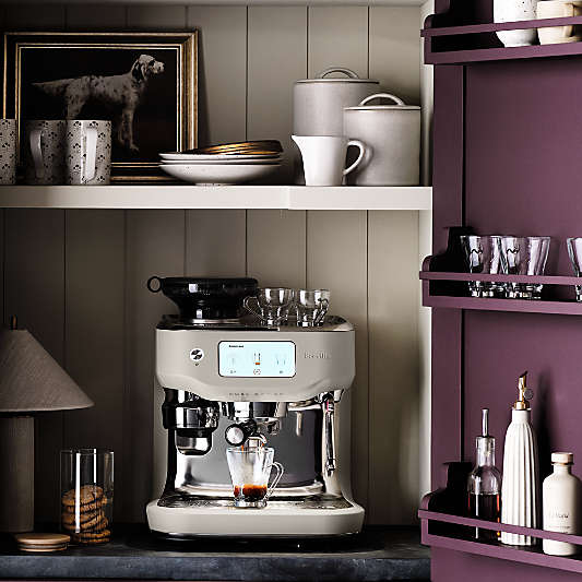 Breville ® Oracle ® Dual Boiler Espresso Machine in Almond Nougat