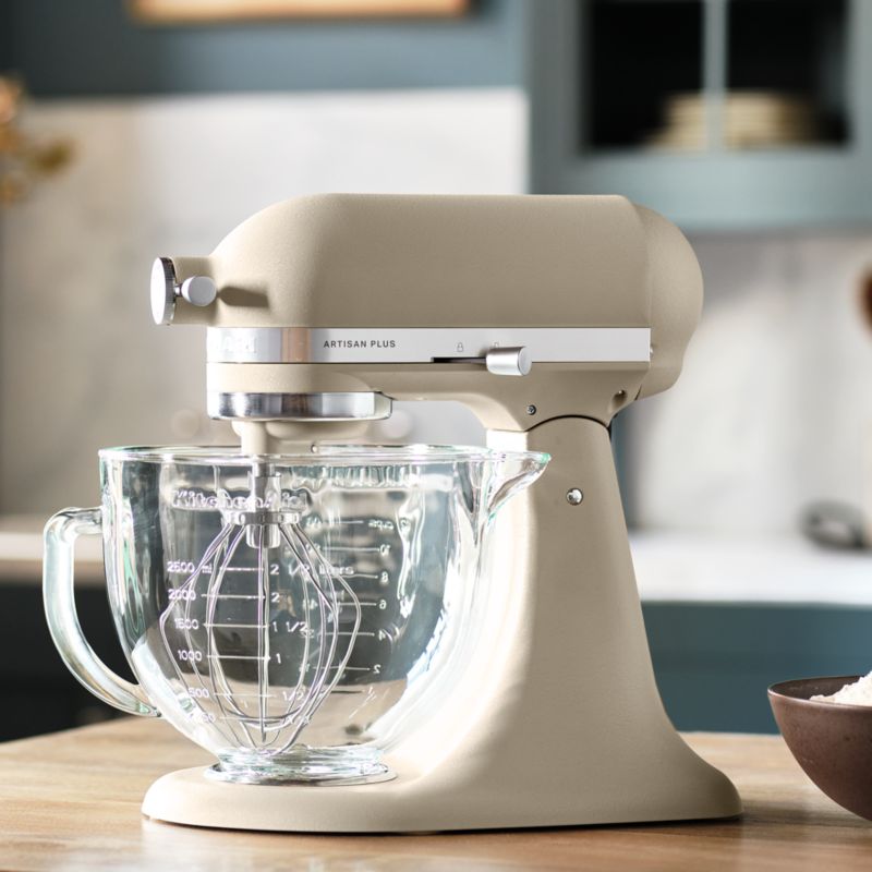 KitchenAid ® Stand Mixer 5-Qt. Glass Mixing Bowl with Measurement Markings and Lid - image 1 of 5
