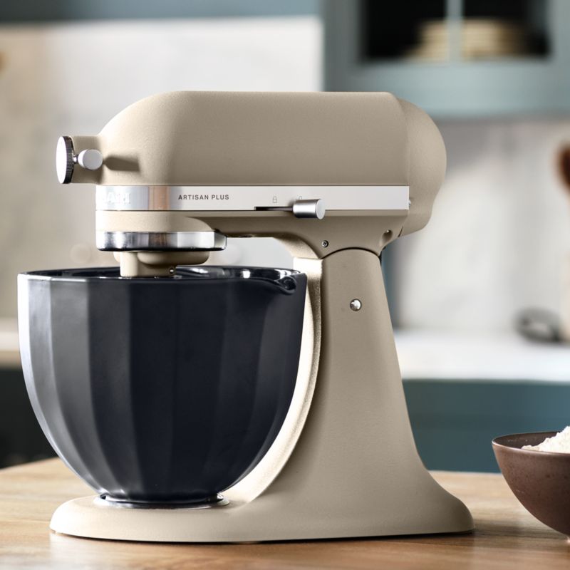 KitchenAid ® Stand Mixer Matte Black Shell 5-Quart Ceramic Mixing Bowl with Spout - image 1 of 4