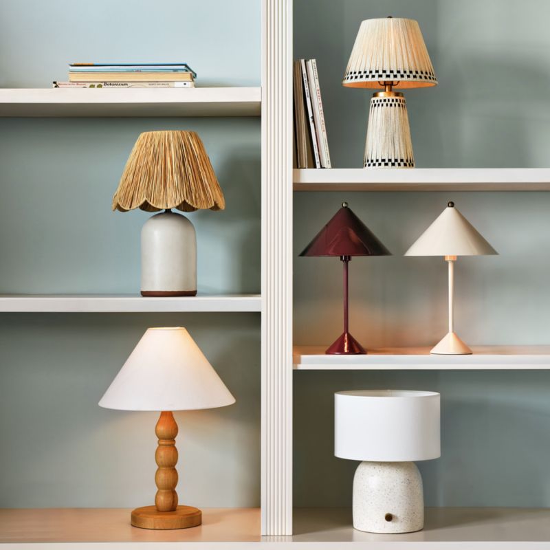 Arden Enamel Cream Kids Table Lamp - image 1 of 7