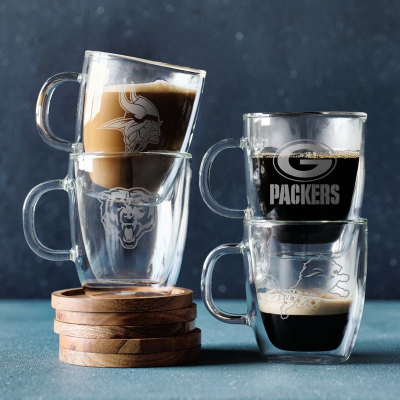 NFL Tampa Bay Buccaneers Bodum ® 10-oz. Double Wall Bistro Mug, Set of 4 - image 1 of 2