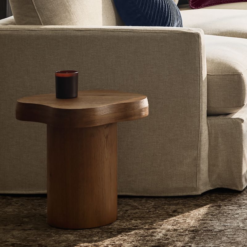 Winslow Oak Wood Side Table by Jake Arnold - image 2 of 10