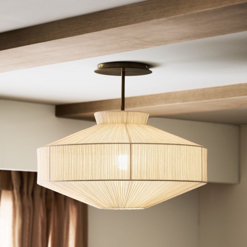 Remy Pendant Ivory Canopy Kids Ceiling Light - image 3 of 8