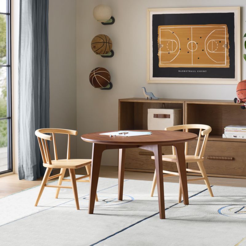 Anker Natural Wood Kids Play Chair - image 2 of 10