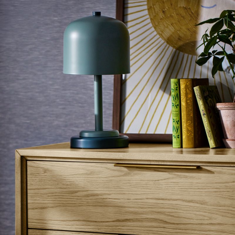 Modern Dome Green Touch Kids Table Lamp - image 4 of 13