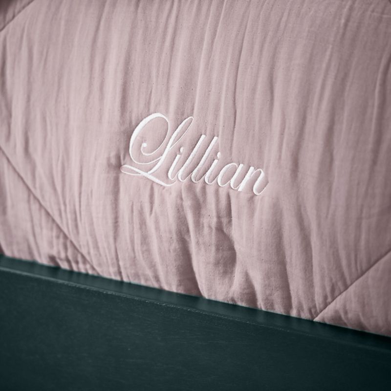 Supersoft Lilac Rose Gauze Kids Twin Quilt - image 2 of 11