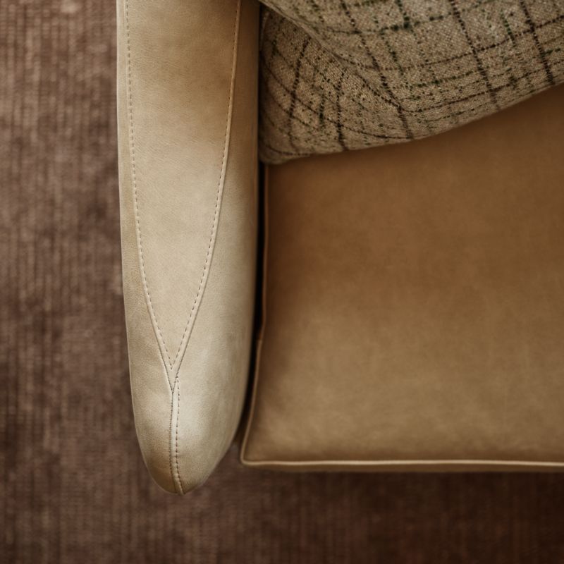 View Cosgrove 86" Leather Sofa - image 5 of 8