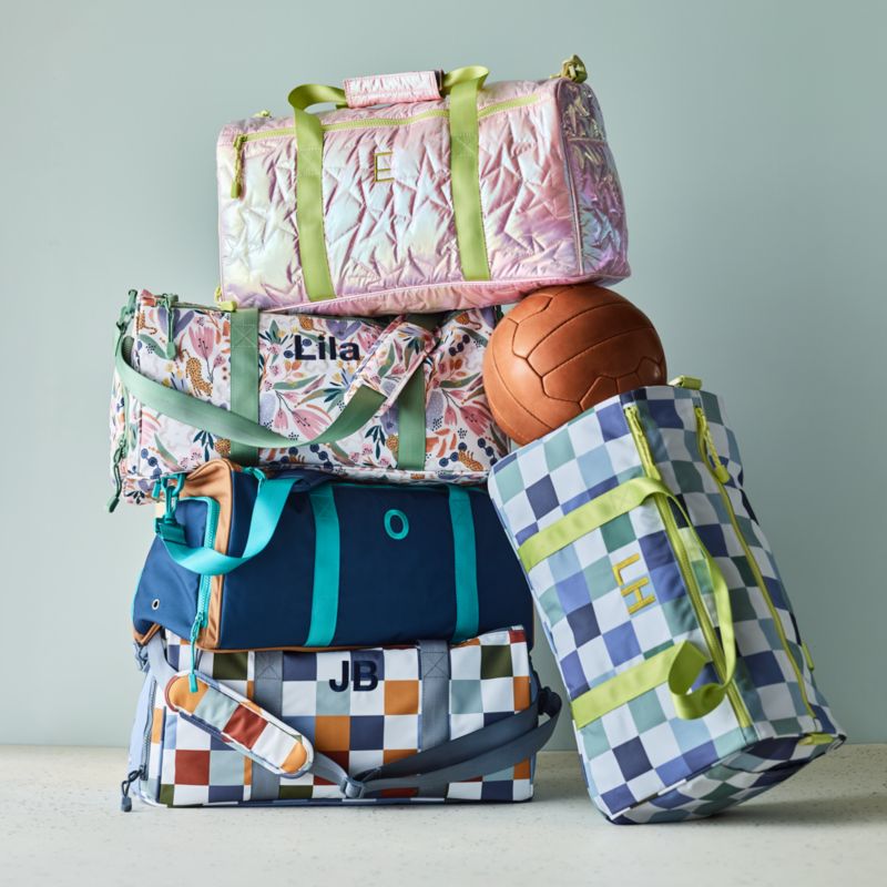 Leopard Floral Kids Duffel Bag - image 1 of 9