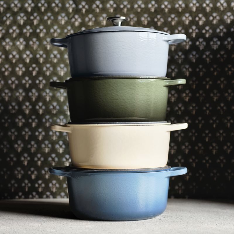 Le Creuset ® Signature 5.5-Qt. Chateau Enameled Cast Iron Round Dutch Oven - image 6 of 16