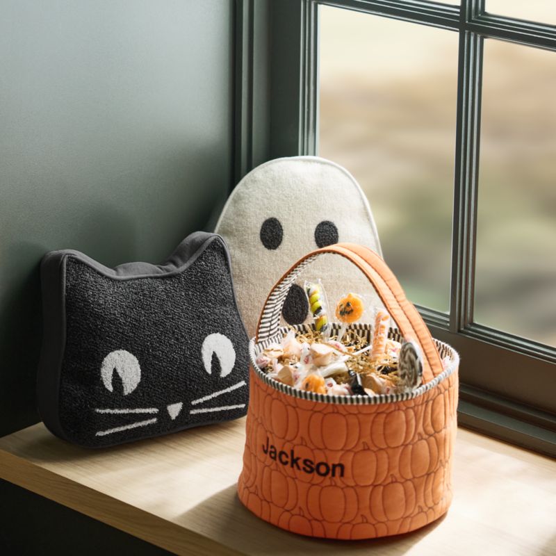 Orange Pumpkin Halloween Kids Treat Bag by Joan Anderson - image 2 of 6