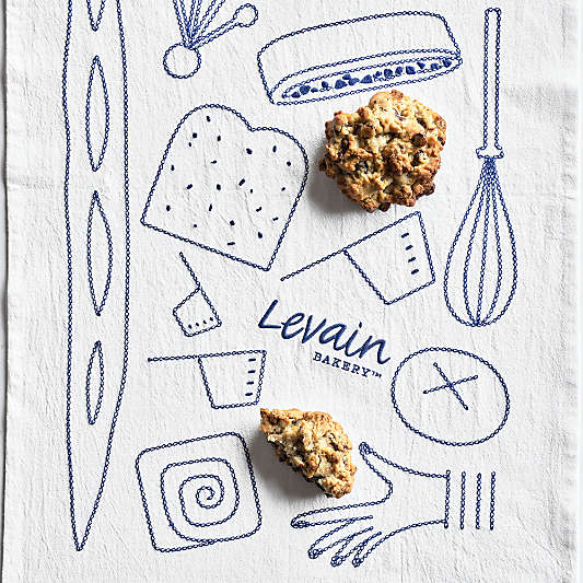 The "Libby" Organic Cotton Kitchen Towel by Levain Bakery
