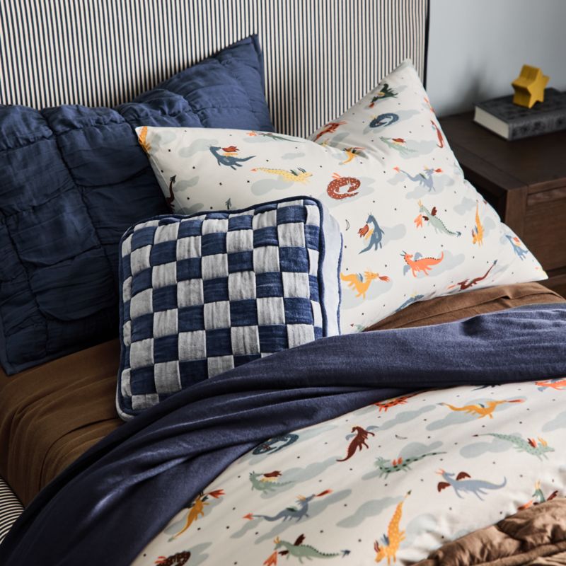 Dragon Moon 100% Organic Cotton Gauze Kids Full/Queen Duvet Cover - image 3 of 9