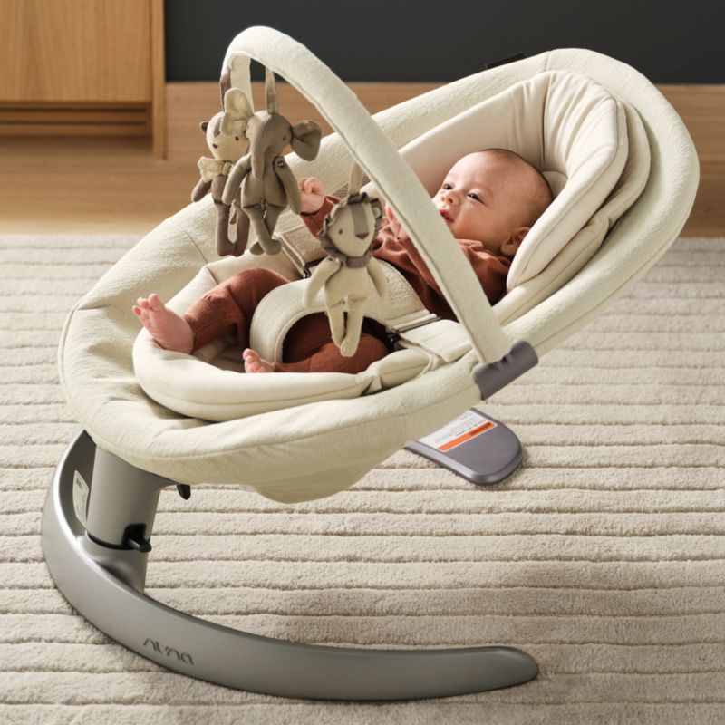 Nuna ® LEAF ™ Grow Cloud Light Cream Baby Activity Chair - image 1 of 12