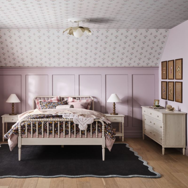 Flora Block Lilac Purple Peel and Stick Wallpaper - image 2 of 4