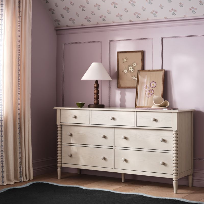 Jenny Lind Deep Brown Wood Kids Table Lamp - image 5 of 13