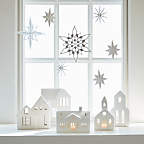 View White Ceramic Christmas Houses, Set of 5 - image 5 of 11