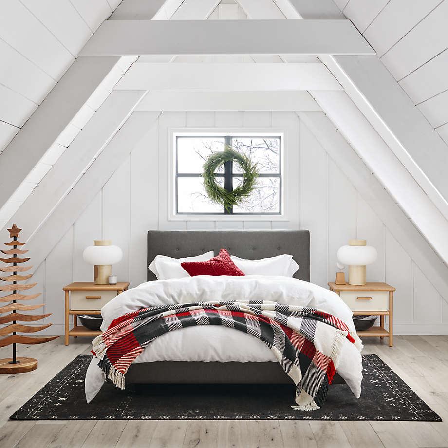 Crate and barrel clearance tate king bed