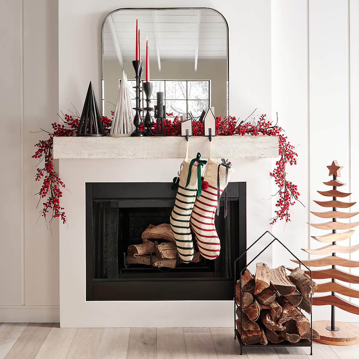 Haus Indoor Log Holder Reviews Crate Barrel