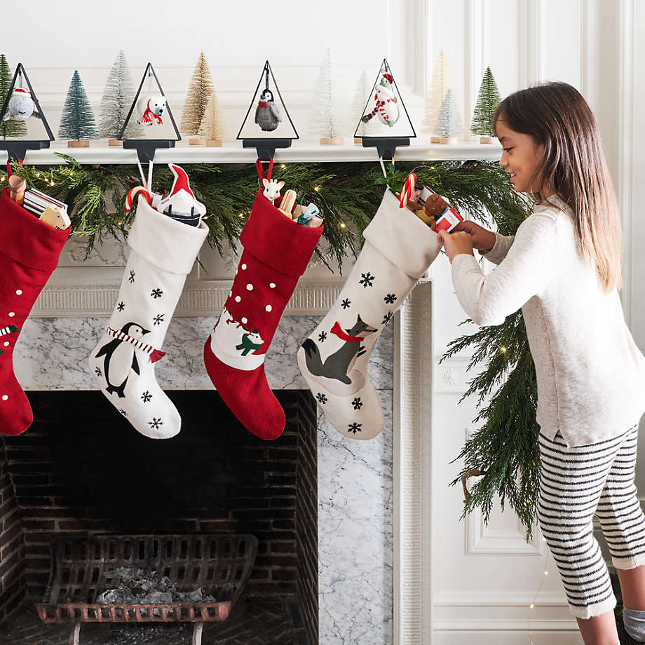 Crate Barrel Francis Fox Christmas Stocking The Shops at Willow Bend