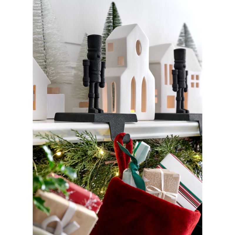 White Ceramic Holiday Ranch House - image 5 of 13