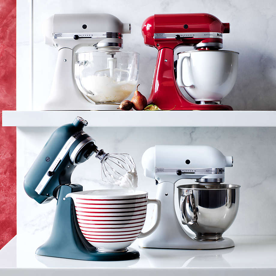 KitchenAid Stand Mixer 5 Qt. Glass Mixing Bowl with Measurement